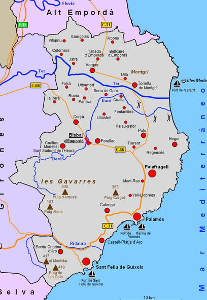 Qué ver y visitar en Baix Empordà Girona - Escapada por el Empordà -Rutas, Alojamiento, Comer - Gerona - Foro Cataluña